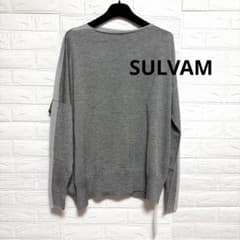新品】sulvam Silver line knit シルバーラインニット S - メルカリ