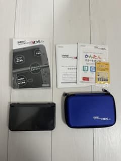 New Nintendo 3DS LL メタリックブラック　箱　ケースのサムネイル