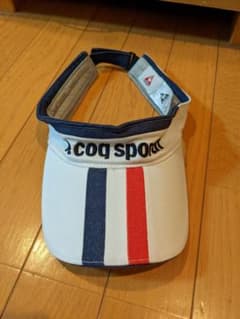 値下げ！ルコック　ゴルフサンバイザーのサムネイル