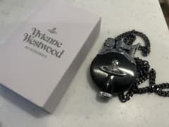 Vivienne Westwood チェーン付き オイルライター 黒　箱付　正規のサムネイル