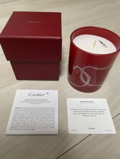 Cartier カルティエ アロマキャンドル ノベルティ 非売品 箱付き 未