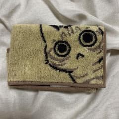 セレクトハンカチ のぞくネコ BE 25×25cmのサムネイル