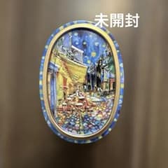 新品・未開封品】大ゴッホ展☆夜のカフェテラス缶（クッキー入り）青山