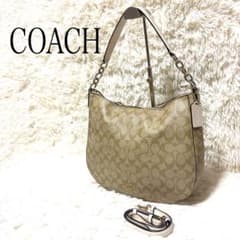 COACH コーチ ワンショルダー　ショルダーバッグ PVC レザー　2way