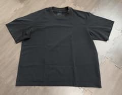 MUJI 無印良品 クルーネックTシャツ 風通すシャツ　　ブラック Mサイズのサムネイル