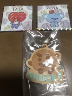 BT21 SHOOKY 고무 매력 이치 반 쿠지 빅 리만 씰