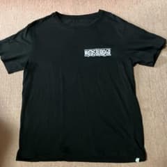 MOS BURGER ONE PIECE コラボ Tシャツ ブラック