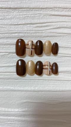 ネイルチップ ♡秋ネイルのサムネイル