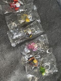 お茶犬 めじるしアクセサリー 6匹セットのサムネイル
