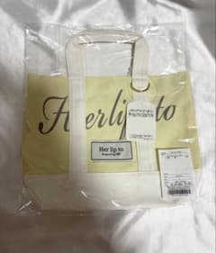 herlipto ミニトートバッグ イエロー - メルカリ