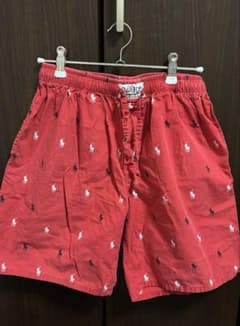Polo Ralph Lauren 総柄 ショートパンツ レッドのサムネイル