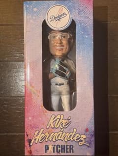 Kiké Hernández ロサンゼルス・ドジャース ボブルヘッドのサムネイル