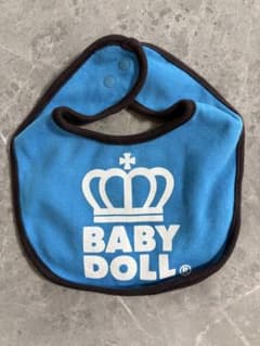 BABYDOLL ベビードール スタイ よだれかけ リバーシブル 王冠ロゴのサムネイル