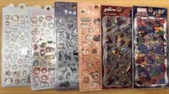 Set of 6 Bonbon Drop Stickers, Petit Drop Stickers, Kyururun, Authentic Product
