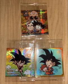 友*】様 ドラゴンボール 超戦士シールウエハース　孫悟空セットのサムネイル