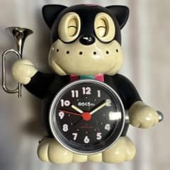 のらくろクン 目覚まし時計 昭和レトロ - メルカリ
