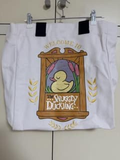 ラプンツェル　The Snuggly Duckling キャンバス トートバッグのサムネイル