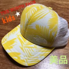 ノースフェイス キッズ キャップ 帽子 メッシュ 美品 送料込みのサムネイル