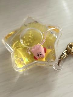 maria様専用ページ　カービィ 星型アクリルストラップのサムネイル