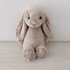 ジェリーキャット JELLYCAT ブロッサム バニー 花柄 ベージュ Mサイズ