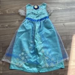 エルサ風水色ドレス 100cm〜110cmのサムネイル