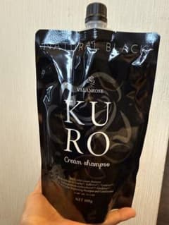 VALANROSE KURO クリームシャンプー ナチュラルブラック 400g - メルカリ