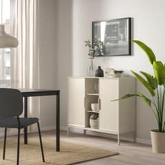 IKEA TULLSTORP キャビネット ベージュ 金属製 美品 耐久性あり - メルカリ