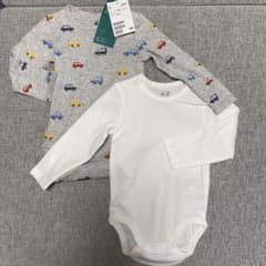 新品未使用タグ付き　H&M ロンパース 肌着のサムネイル