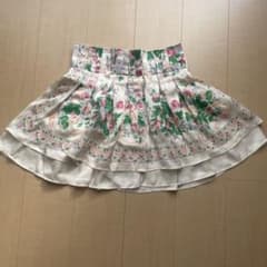 PAR AVION フラワープリント フレアスカートのサムネイル