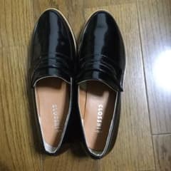 1472様専用☆しまむら ローファー ブラック黒 Mサイズのサムネイル