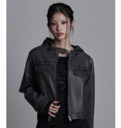 as you are asur TRACK LEATHER ジャンパー・ブルゾン