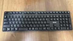 静音設計 日本語配列キーボード USB接続のサムネイル