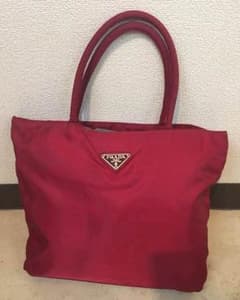 プラダ /PRADA ナイロン バッグ 赤のサムネイル
