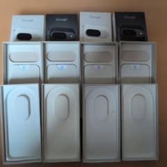 Google Pixel 9 空箱 4個セット 本体、ケーブル無し