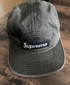 supreme box logo denim camp cap 美品のサムネイル