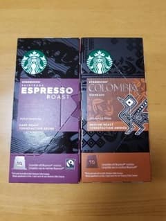 スターバックス ネスプレッソマシーン用コーヒーカプセルのサムネイル