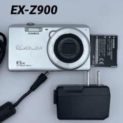 実写良⭕️【動作確認済】CASIO EXILIM EX-Z900 シルバー - メルカリ