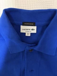 美品LACOSTEラコステ ジャパン カノコ長袖ポロシャツ 着用2回 サイズ4 