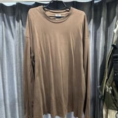 PRO CLUB ヘビーウェイト 長袖Tシャツ ブラウン 3XLのサムネイル
