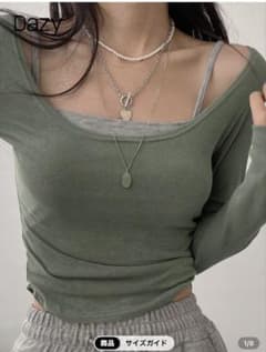SHEIN 長袖シャツ　トップス　ロンTのサムネイル