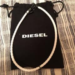 【スピード発送】DIESEL ブレスレット Whiteのサムネイル
