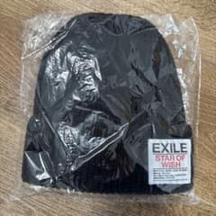 EXILE STAR OF WISH ニットキャップ 黒のサムネイル