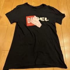 DIESEL ブラック Tシャツのサムネイル