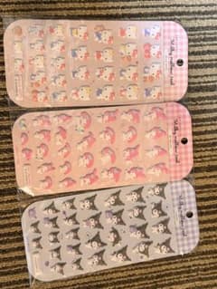 キティ マイメロ　クロミ　ミルキーメロウシールのサムネイル