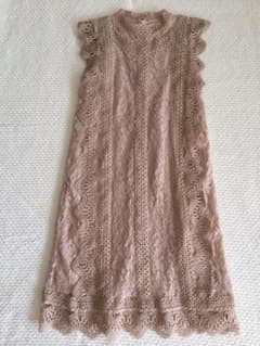tocco closet レース ワンピース ピンクベージュのサムネイル