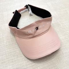 TOMMY HILFIGER ゴルフ サンバイザー ピンクのサムネイル