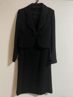 IGIN レディース ブラックフォーマル ワンピーススーツ 礼服　美品のサムネイル