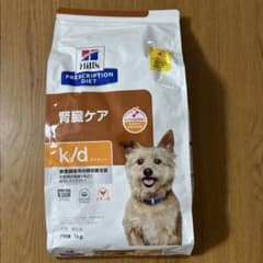 Hill's k/d 犬用 療法食 腎臓ケア 1kgのサムネイル