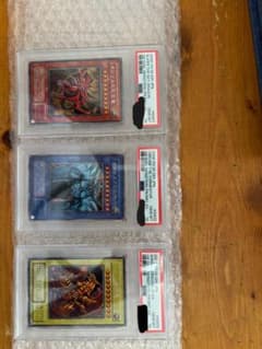 遊戯王三幻神初期シク PSA10 オシリスオベリスクラー - メルカリ