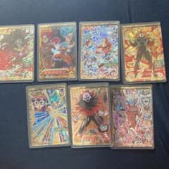 スーパードラゴンボールヒーローズ カード 7枚セットのサムネイル